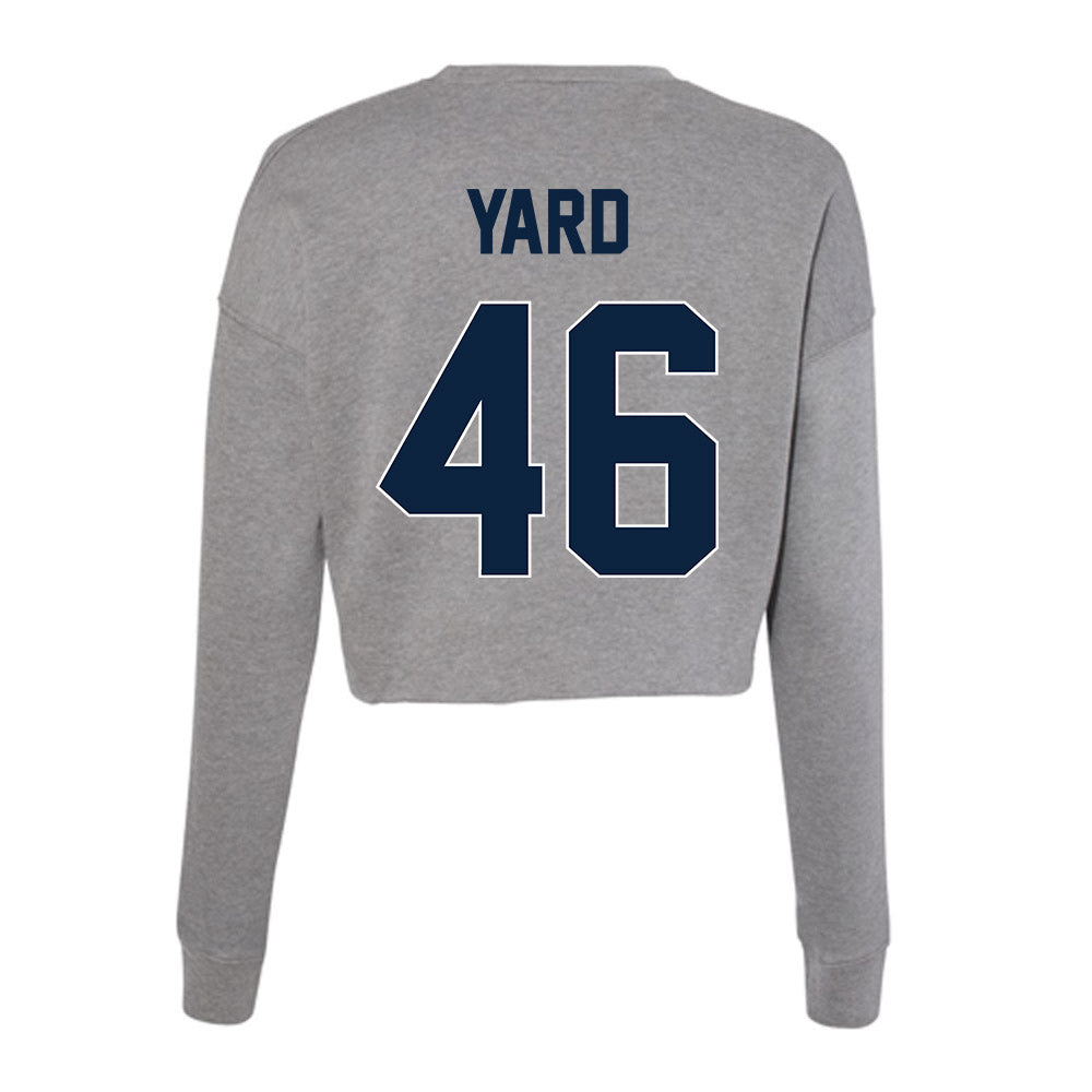 Xavier - NCAA Women's Lacrosse : Cameron Yard - Women's Cropped Crew Fleece-1