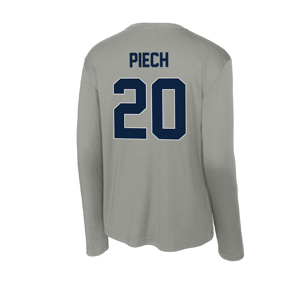 Xavier - NCAA Baseball : Ryan Piech - Activewear Long Sleeve T-Shirt-1