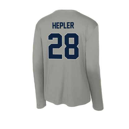 Xavier - NCAA Baseball : Shawn Hepler - Activewear Long Sleeve T-Shirt-1