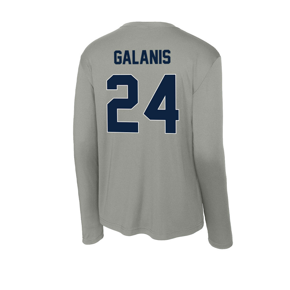 Xavier - NCAA Women's Lacrosse : Grace Galanis - Activewear Long Sleeve T-Shirt-1