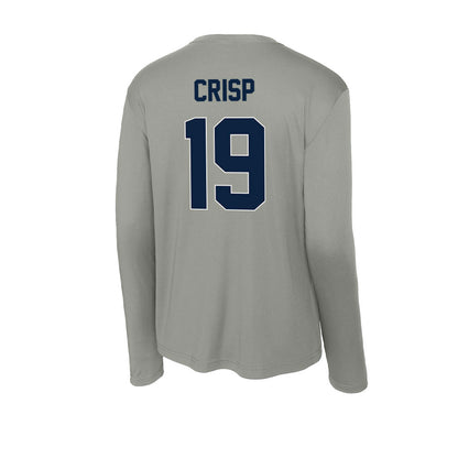 Xavier - NCAA Baseball : JD Crisp - Activewear Long Sleeve T-Shirt-1