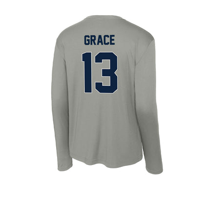 Xavier - NCAA Women's Volleyball : Emma Grace - Activewear Long Sleeve T-Shirt-1