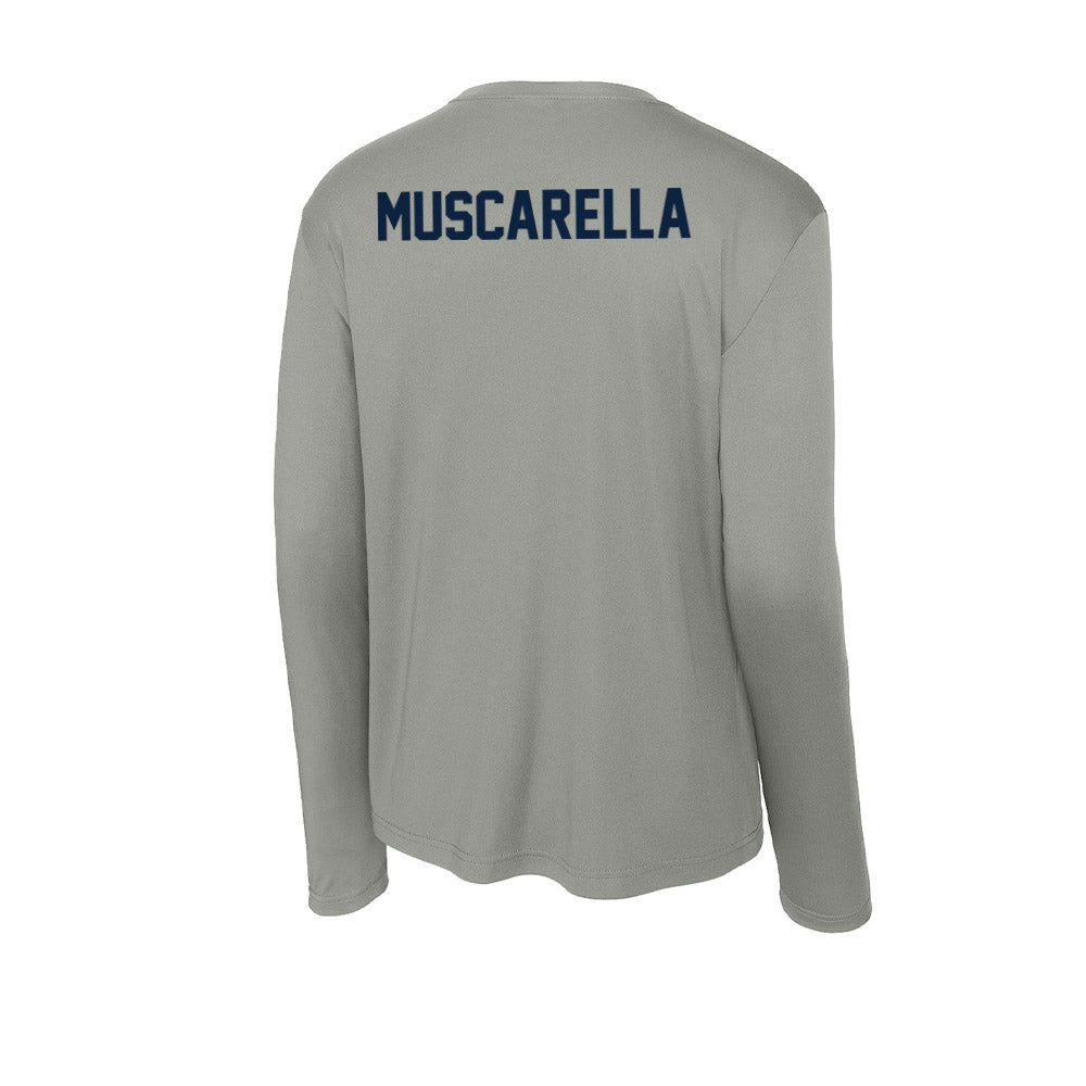 Xavier - NCAA Men's Track & Field : Nick Muscarella - Activewear Long Sleeve T-Shirt-1
