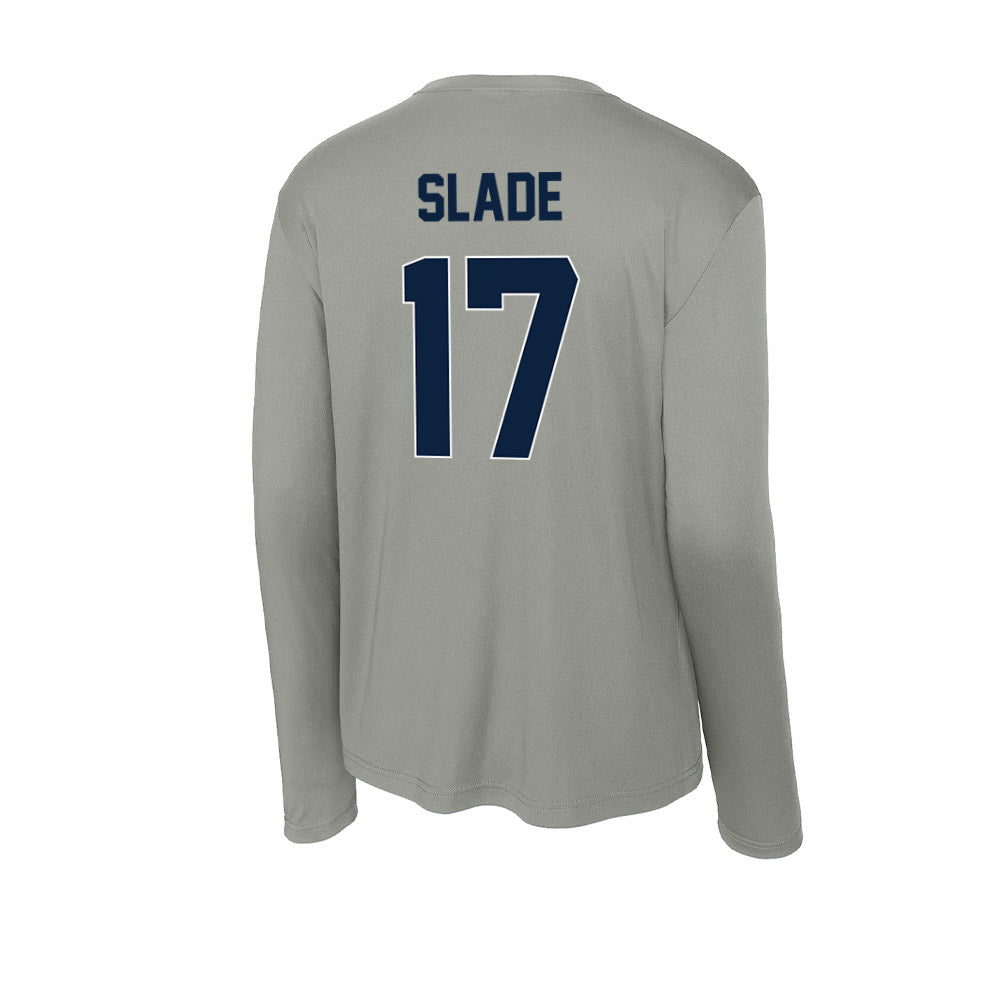 Xavier - NCAA Women's Lacrosse : Claire Slade - Activewear Long Sleeve T-Shirt-1