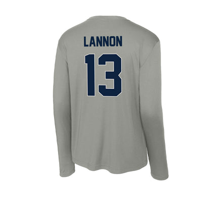 Xavier - NCAA Women's Lacrosse : Teegan Lannon - Activewear Long Sleeve T-Shirt-1