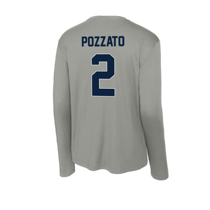 Xavier - NCAA Men's Basketball : Gabriel Pozzato - Activewear Long Sleeve T-Shirt-1
