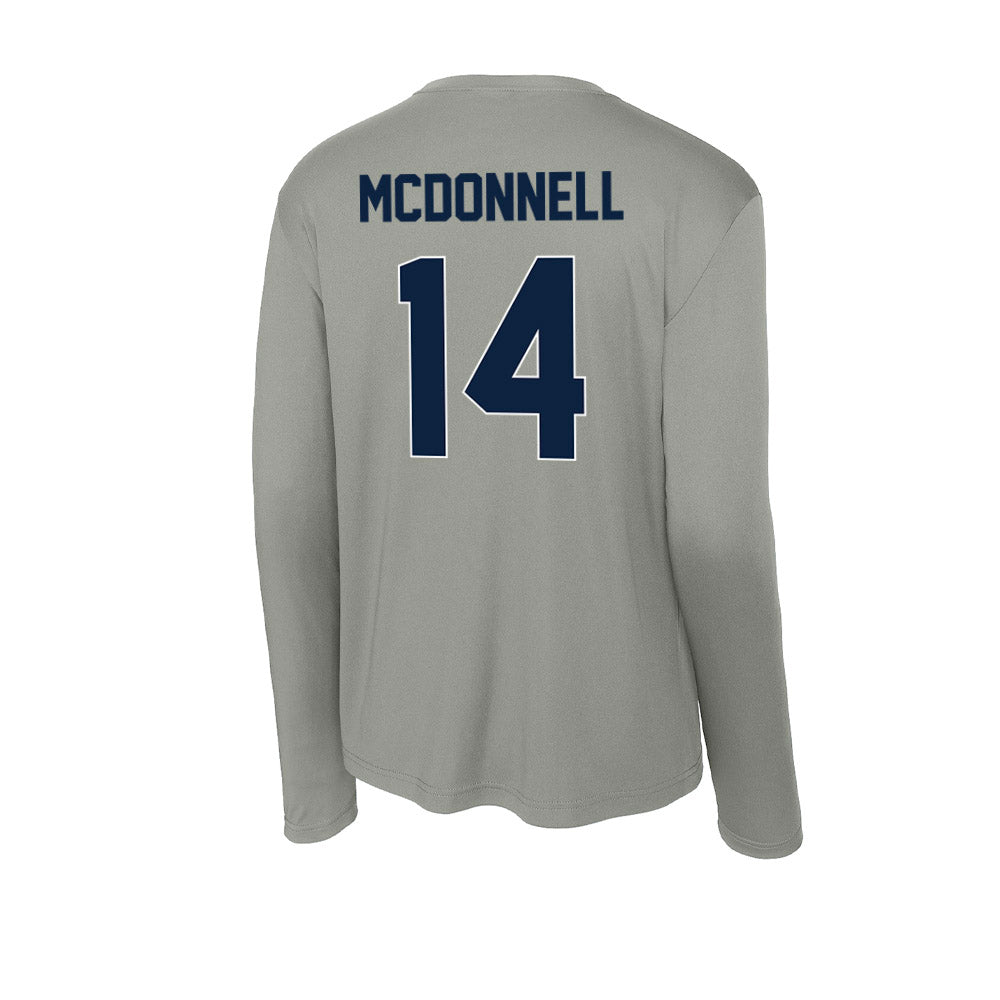 Xavier - NCAA Women's Lacrosse : Katelyn McDonnell - Activewear Long Sleeve T-Shirt-1