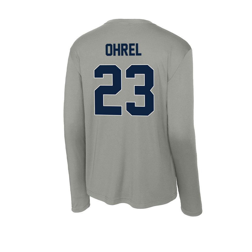 Xavier - NCAA Women's Lacrosse : Riley Ohrel - Activewear Long Sleeve T-Shirt-1