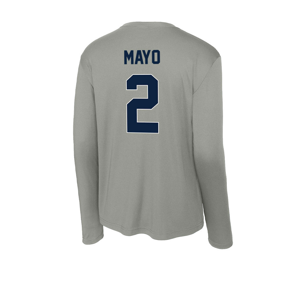 Xavier - NCAA Women's Basketball : Aizhanique Mayo - Activewear Long Sleeve T-Shirt-1