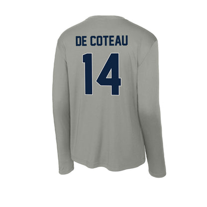 Xavier - NCAA Men's Soccer : Jabari De coteau - Activewear Long Sleeve T-Shirt-1