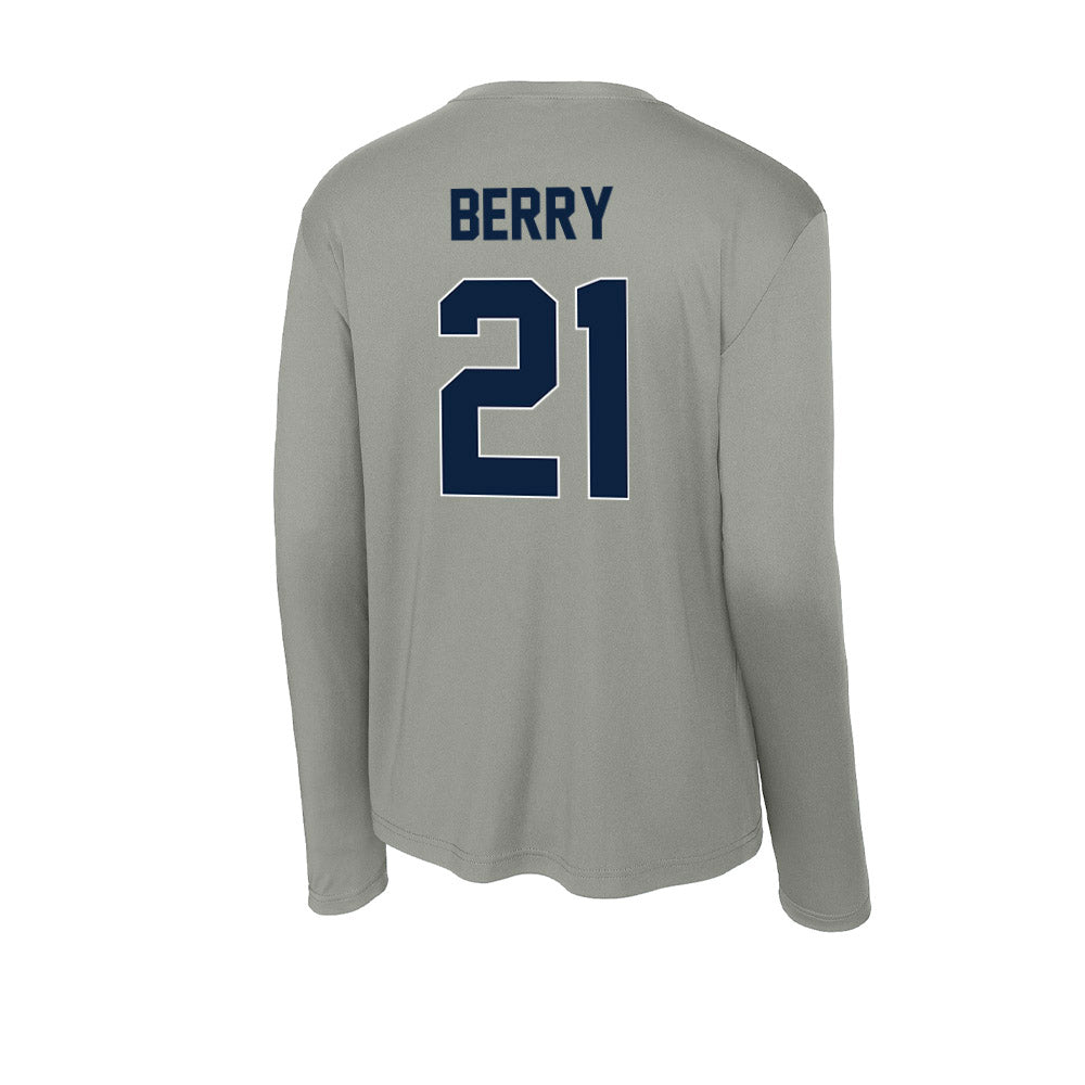 Xavier - NCAA Women's Soccer : McKinley Berry - Activewear Long Sleeve T-Shirt-1
