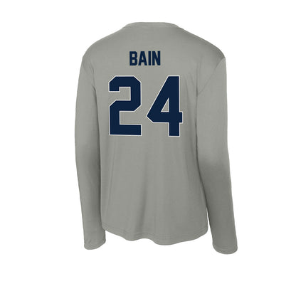 Xavier - NCAA Women's Soccer : Natalie Bain - Activewear Long Sleeve T-Shirt-1