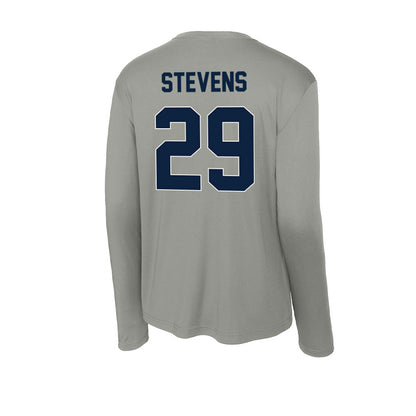 Xavier - NCAA Baseball : Samuel Stevens - Activewear Long Sleeve T-Shirt-1