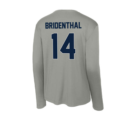 Xavier - NCAA Baseball : Eli Bridenthal - Activewear Long Sleeve T-Shirt-1
