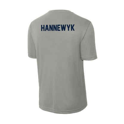 Xavier - NCAA Men's Swimming & Diving : Gage Hannewyk - Activewear T-Shirt-1