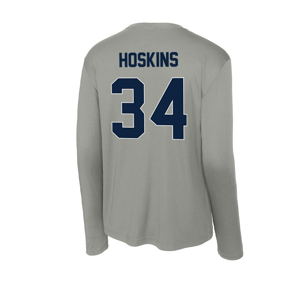 Xavier - NCAA Baseball : Luke Hoskins - Activewear Long Sleeve T-Shirt-1