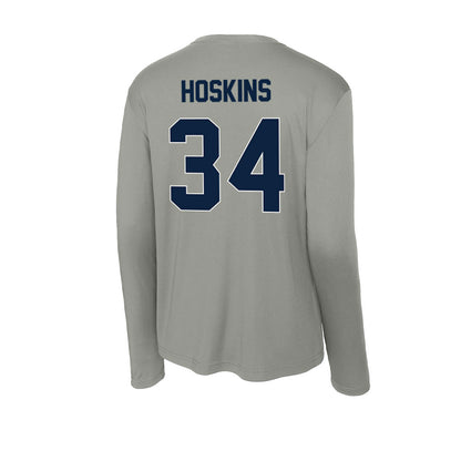 Xavier - NCAA Baseball : Luke Hoskins - Activewear Long Sleeve T-Shirt-1