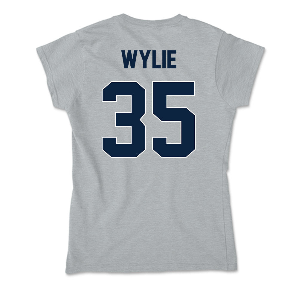 Xavier - NCAA Baseball : Jon Wylie - Soft Style Women’s T-Shirt-1
