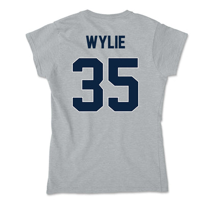 Xavier - NCAA Baseball : Jon Wylie - Soft Style Women’s T-Shirt-1