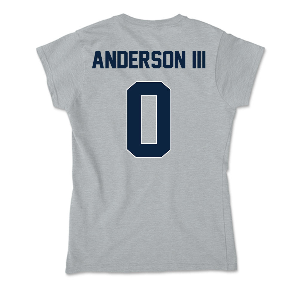 Xavier - NCAA Men's Basketball : Roddie Anderson III - Soft Style Women’s T-Shirt-1