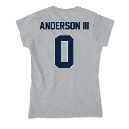 Xavier - NCAA Men's Basketball : Roddie Anderson III - Soft Style Women’s T-Shirt-1