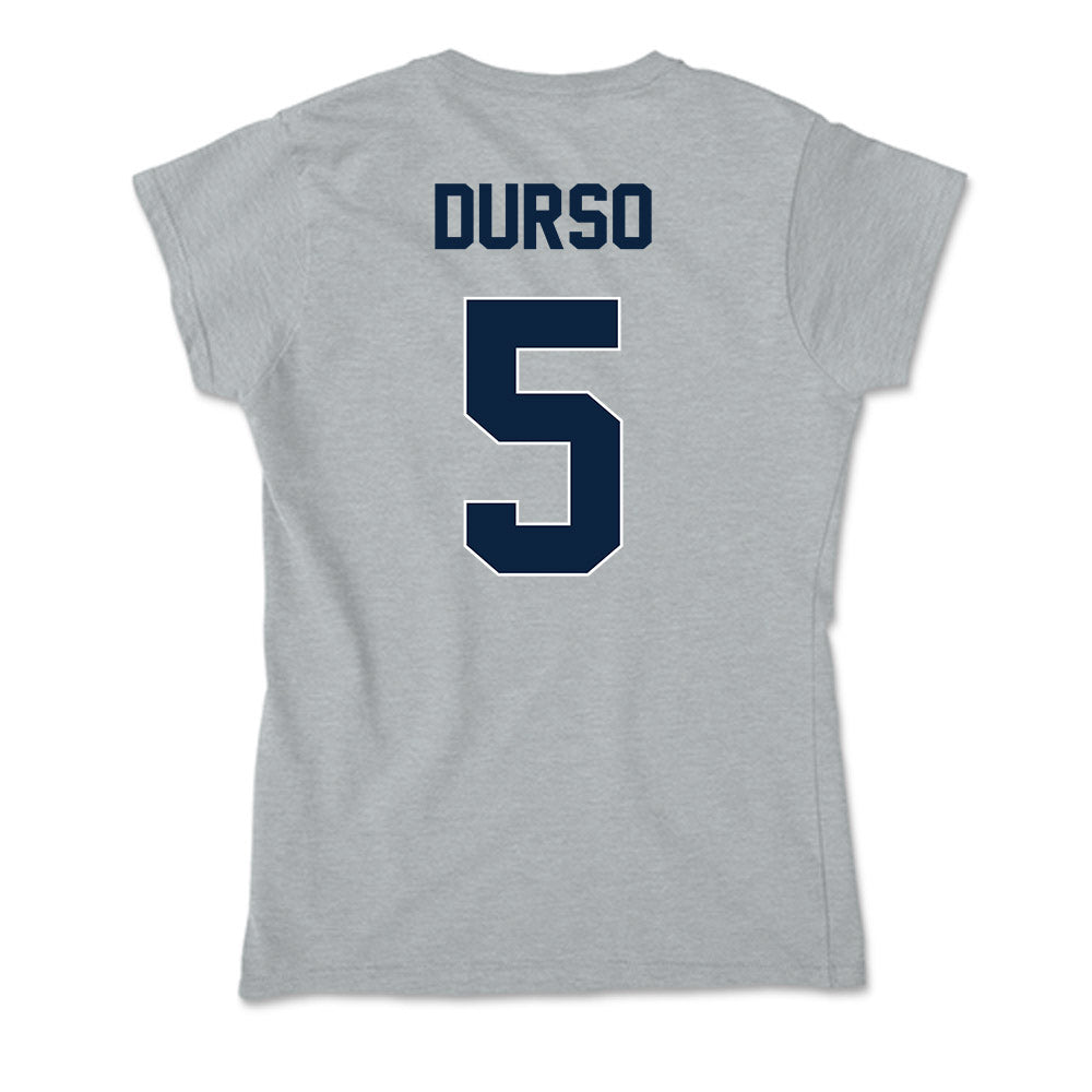 Xavier - NCAA Men's Soccer : Ryan Durso - Soft Style Women’s T-Shirt-1