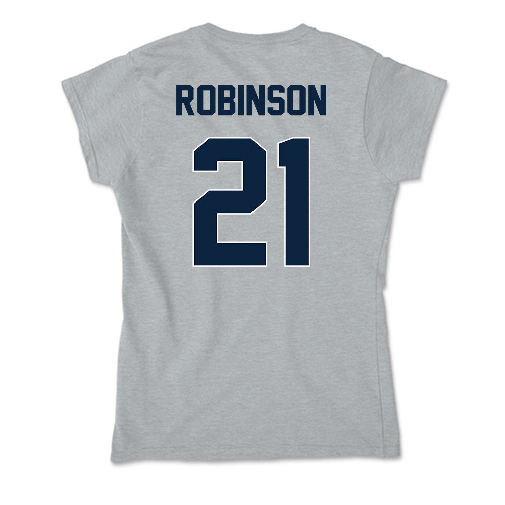 Xavier - NCAA Men's Basketball : Anthony Robinson - Soft Style Women’s T-Shirt-1
