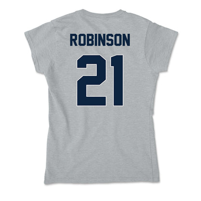 Xavier - NCAA Men's Basketball : Anthony Robinson - Soft Style Women’s T-Shirt-1