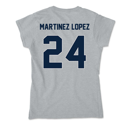 Xavier - NCAA Women's Basketball : Lucia Martinez Lopez - Soft Style Women’s T-Shirt-1