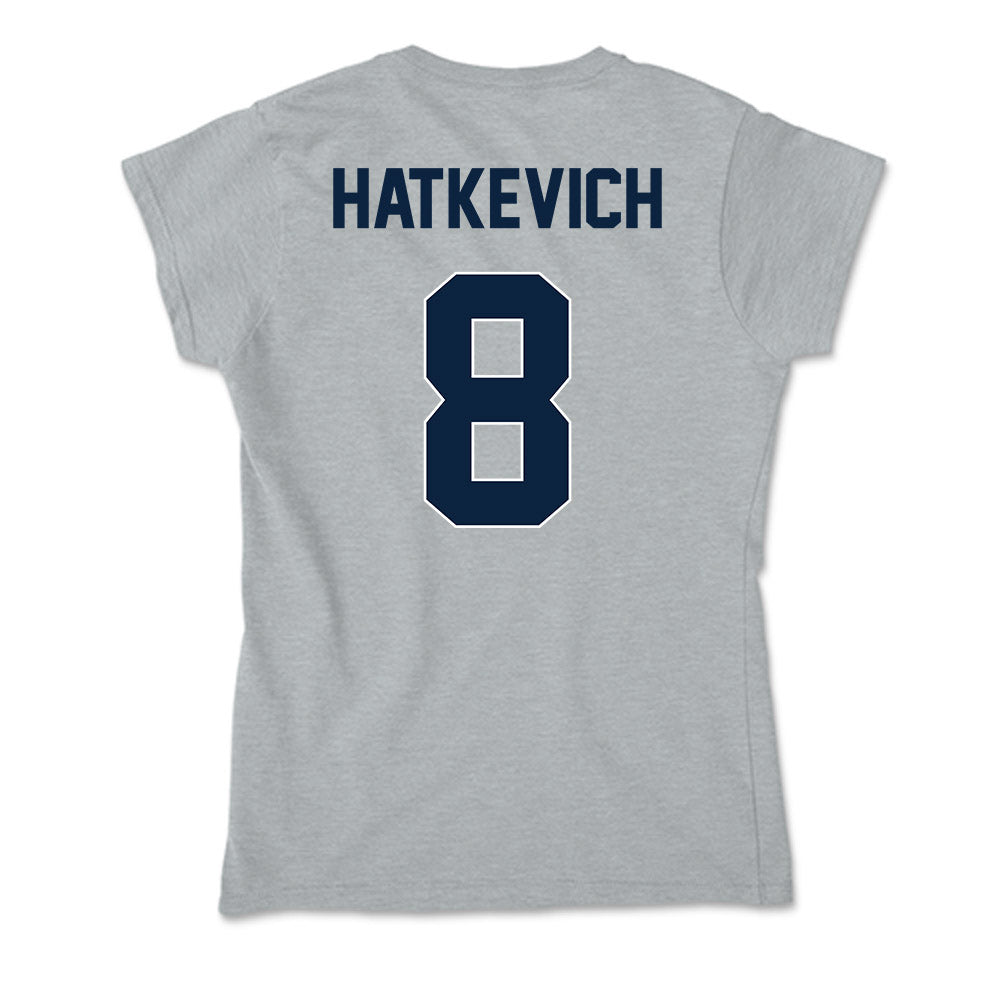 Xavier - NCAA Women's Volleyball : Macy Hatkevich - Soft Style Women’s T-Shirt-1