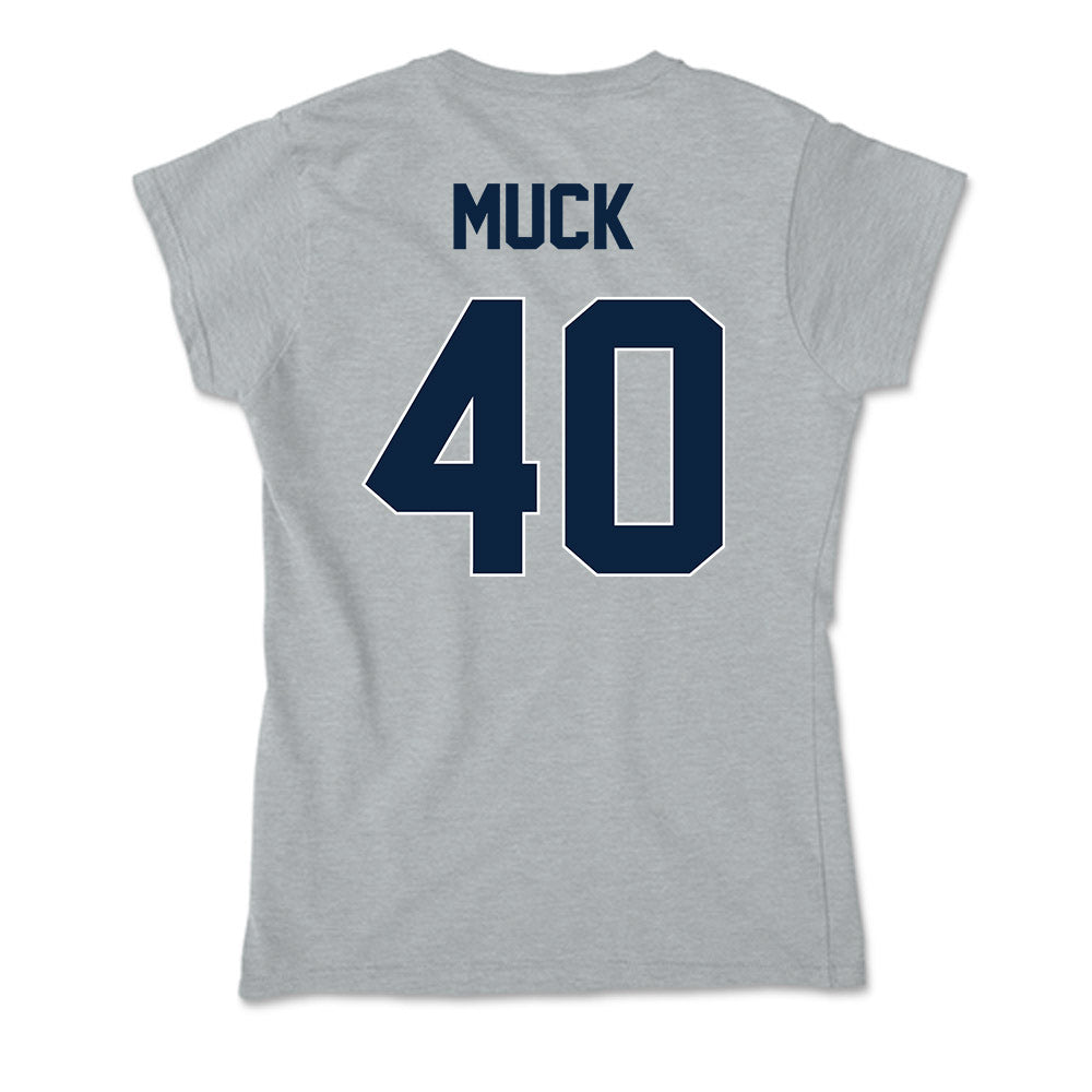 Xavier - NCAA Baseball : Karter Muck - Soft Style Women’s T-Shirt-1
