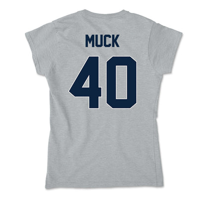 Xavier - NCAA Baseball : Karter Muck - Soft Style Women’s T-Shirt-1