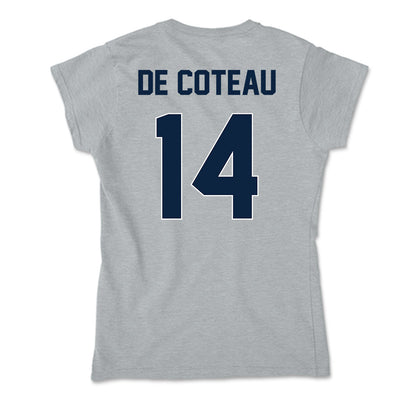 Xavier - NCAA Men's Soccer : Jabari De coteau - Soft Style Women’s T-Shirt-1