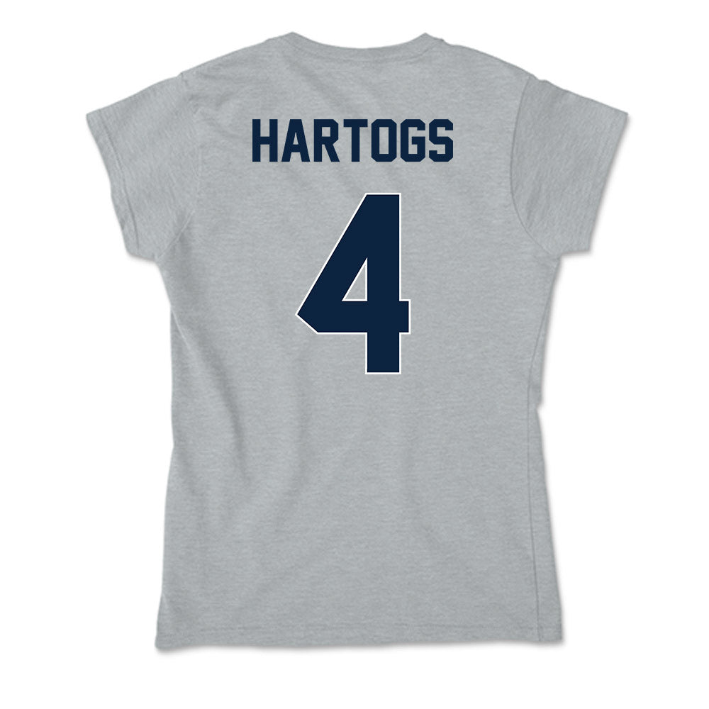 Xavier - NCAA Women's Soccer : Kyra Hartogs - Soft Style Women’s T-Shirt-1
