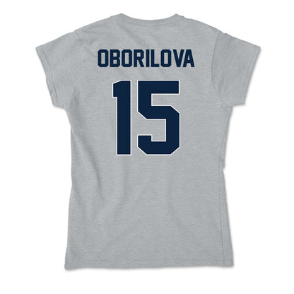Xavier - NCAA Women's Basketball : Petra Oborilova - Soft Style Women’s T-Shirt-1