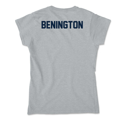Xavier - NCAA Men's Swimming & Diving : Patrick Benington - Soft Style Women’s T-Shirt-1