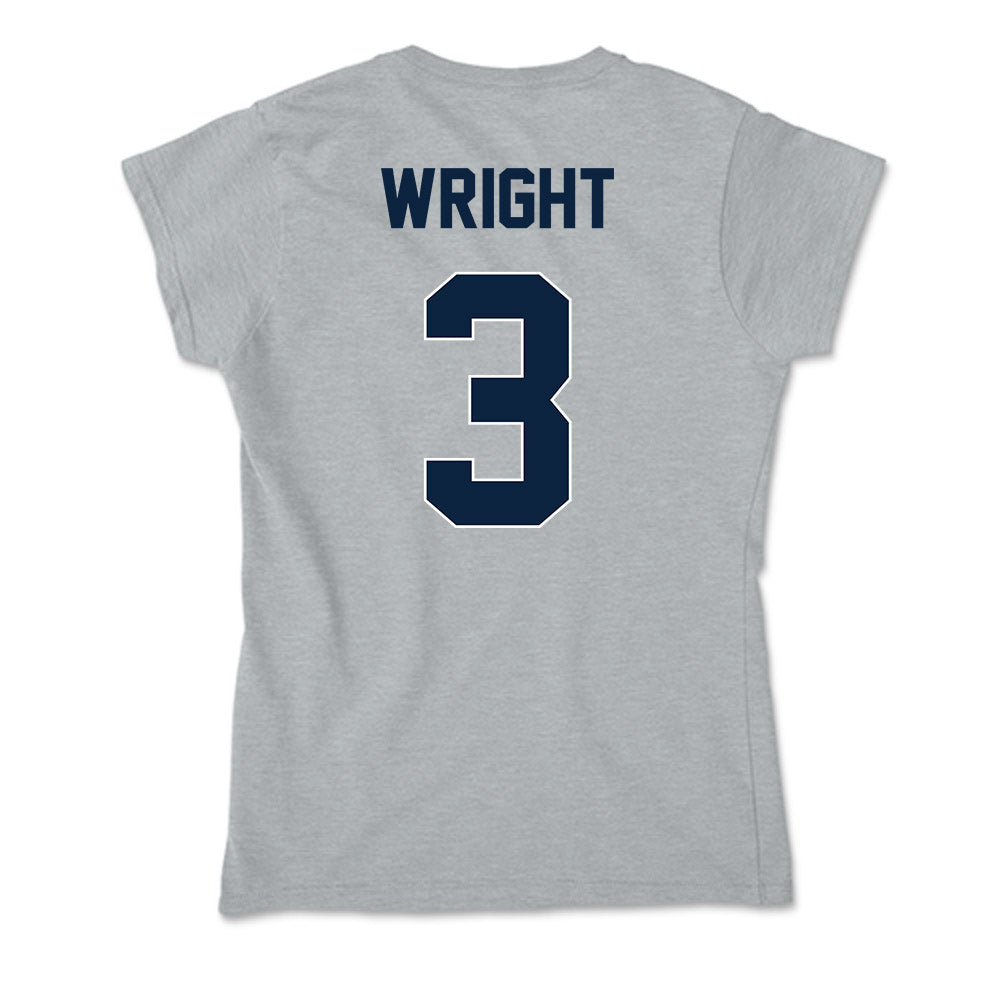 Xavier - NCAA Men's Basketball : All Wright - Soft Style Women’s T-Shirt-1