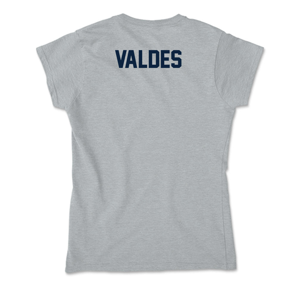 Xavier - NCAA Men's Swimming & Diving : Diego Valdes - Soft Style Women’s T-Shirt-1