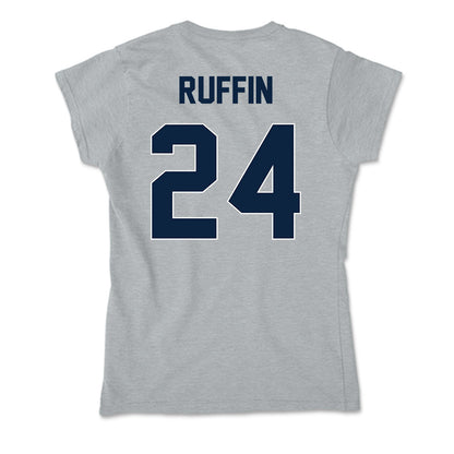 Xavier - NCAA Men's Soccer : Ellison Ruffin - Soft Style Women’s T-Shirt-1