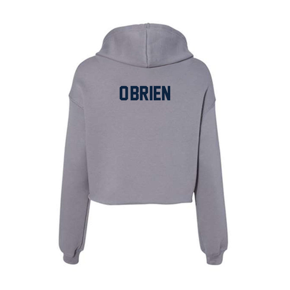 Xavier - NCAA Women's Track & Field : Shannon O'Brien - Women's Crop Fleece Hoodie-1