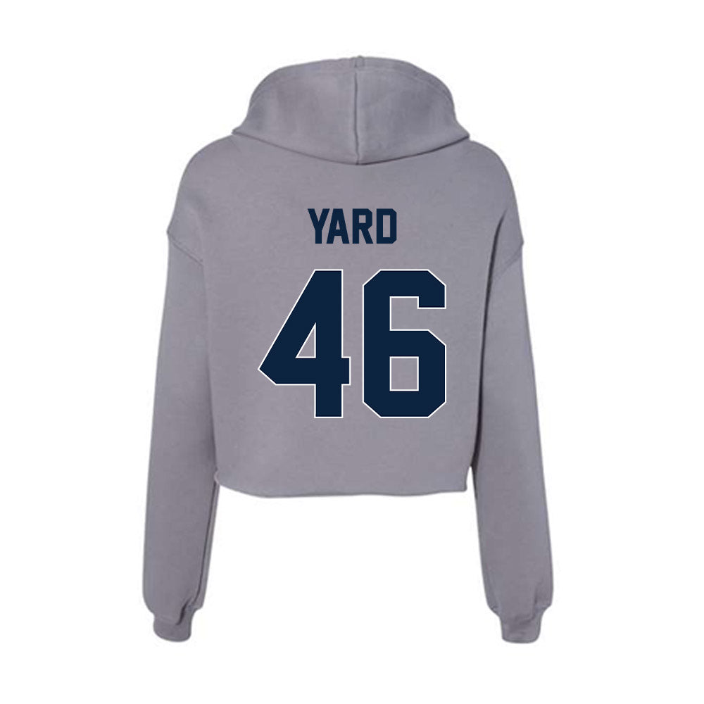 Xavier - NCAA Women's Lacrosse : Cameron Yard - Women's Crop Fleece Hoodie-1