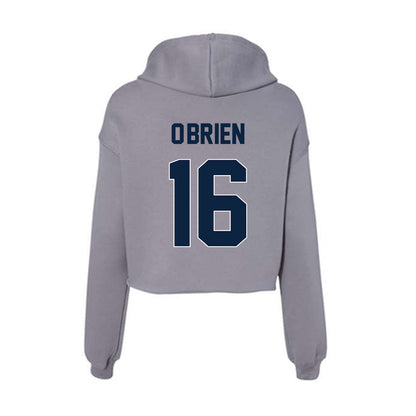 Xavier - NCAA Women's Soccer : Brooklyn O'Brien - Women's Crop Fleece Hoodie-1