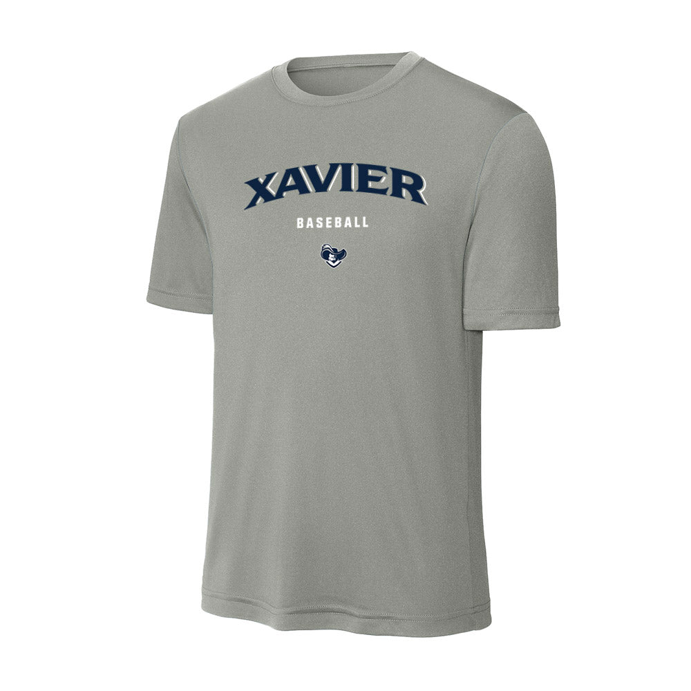 Xavier - NCAA Baseball : Isaac Wachsmann - Activewear T-Shirt-0