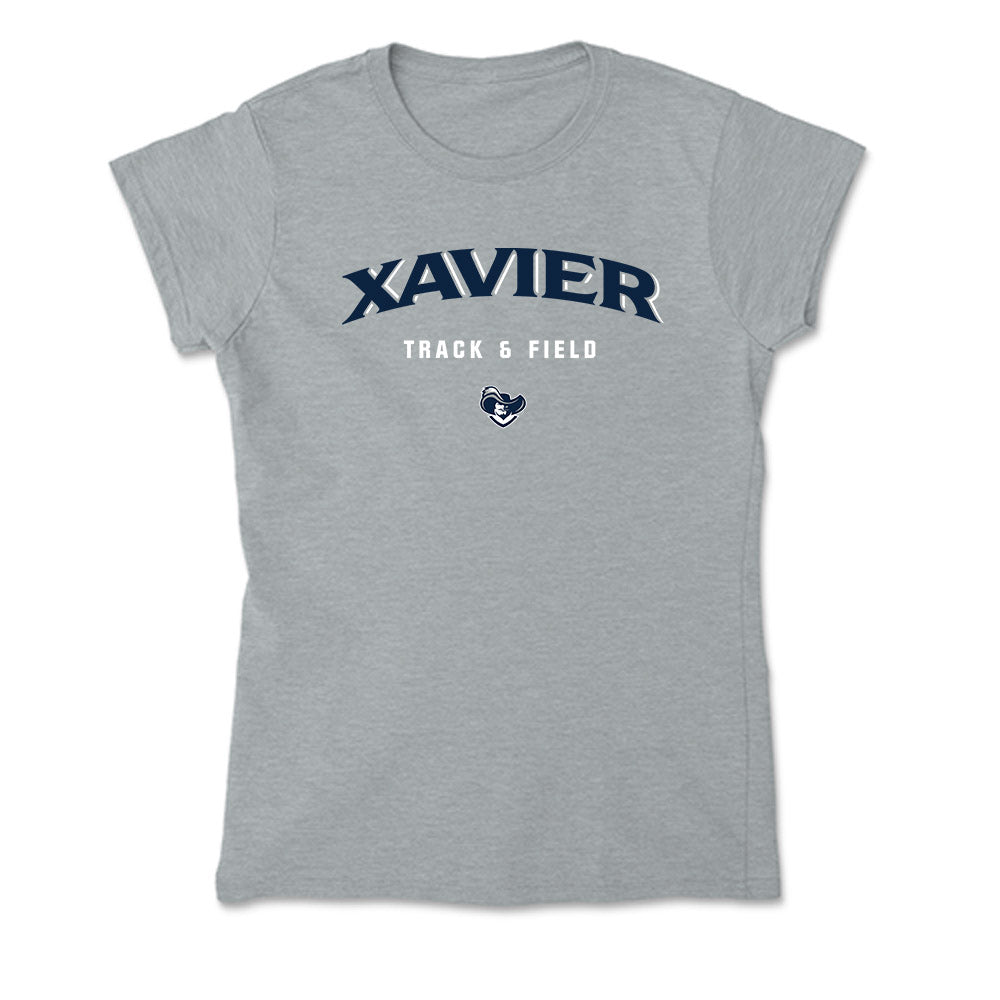 Xavier - NCAA Women's Track & Field : Rielyn Jackson - Soft Style Women’s T-Shirt-0