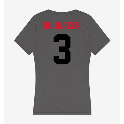 Seattle - NCAA Women's Basketball : Ella Brubaker - Women's V-Neck T-Shirt-1