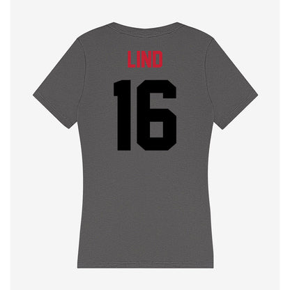 Seattle - NCAA Baseball : Jackson Lind - Women's V-Neck T-Shirt-1