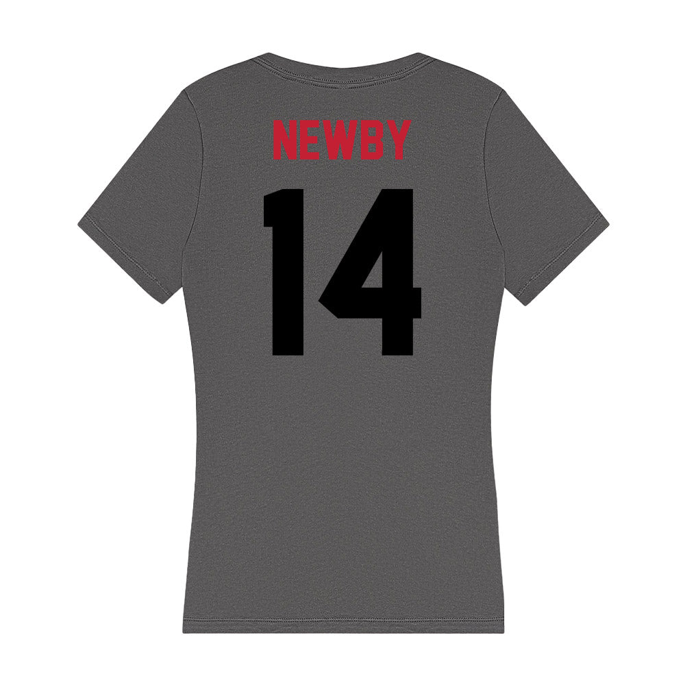 Seattle - NCAA Women's Soccer : Imani Newby - Women's V-Neck T-Shirt-1