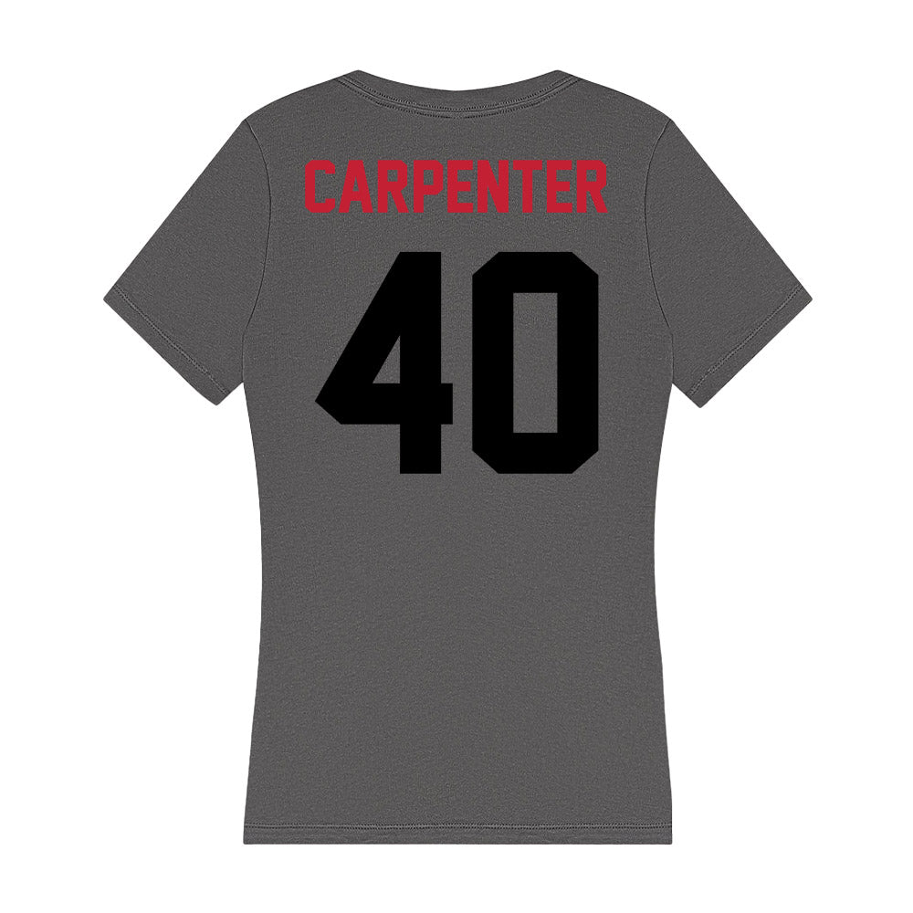 Seattle - NCAA Women's Soccer : Anica Carpenter - Women's V-Neck T-Shirt-1