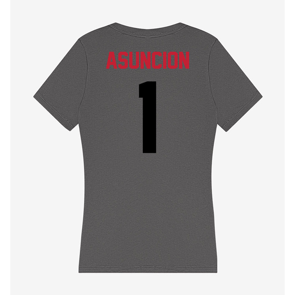 Seattle - NCAA Women's Volleyball : Anae Asuncion - Women's V-Neck T-Shirt-1