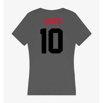 Seattle - NCAA Women's Volleyball : Grace Jones - Women's V-Neck T-Shirt-1